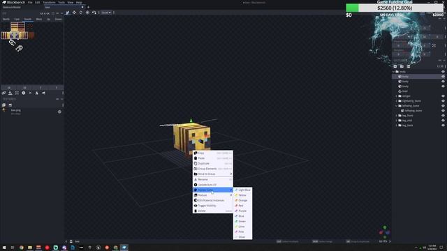 Block Bench - How to Copy / Paste UV Cords, UV Faces Guide Bedrock смотреть онлайн