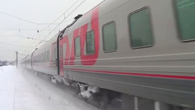 ЧС7-221 с поездом №3 "Москва – Белгород" смотреть онлайн