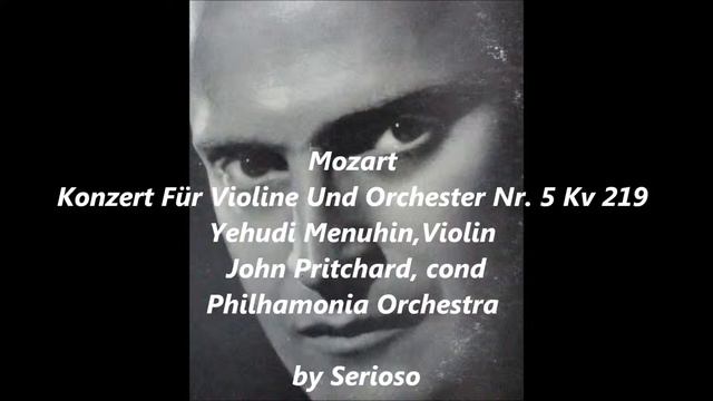 Mozart, Violin Concert K 219 Menuhin