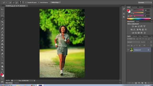 How to Make Background Black and White in Photoshop CS6 смотреть онлайн