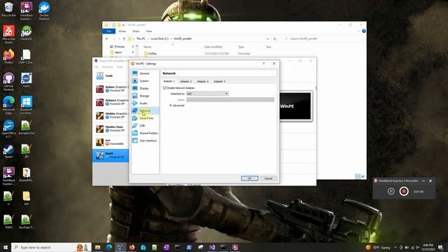 Create a Virtual Machine and run WinPE bootable ISO in VirtualBox смотреть онлайн