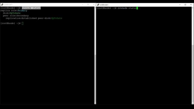 How To Configuration DRDB  With LVM Centos 7and 8