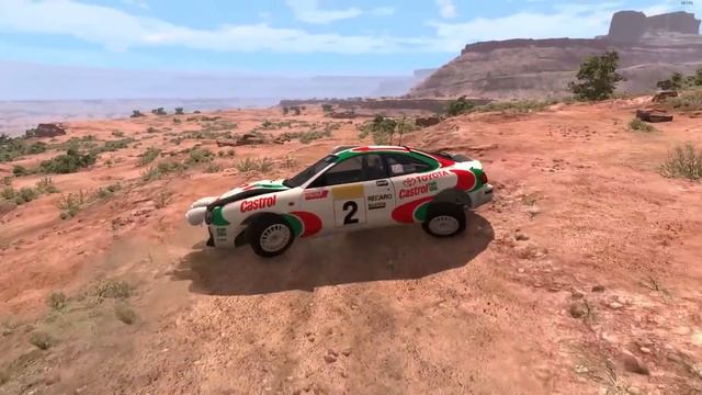 BeamNG drive - Toyota Celica GT4 CRASHES & ACCIDENTS #1 [02-Sep-2016] смотреть онлайн