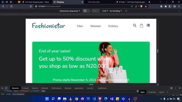 Fashion Website Landing Page using HTML, CSS & JavaScript - Responsive Design (Part II) смотреть онлайн