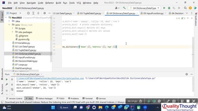 Nesting Dictionaries and Lists in Python |Python Program to Convert List of Tuple into Dictionary Q смотреть онлайн