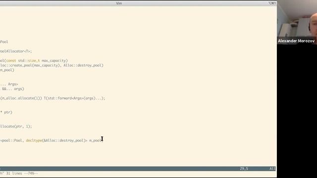 ITMO C++ Lecture 06 example смотреть онлайн