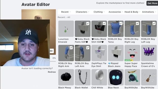 MAKING GOKU BLACK a ROBLOX ACCOUNT смотреть онлайн