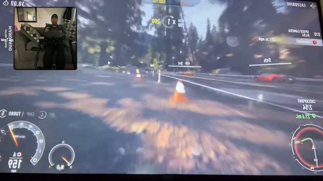 Need for speed rivals with T80 PlayStation steering wheel смотреть онлайн