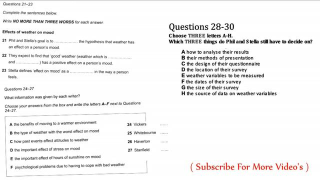 28 12 2017 IELTS LISTENING PRACTICE TEST 2017 WITH ANSWERS смотреть онлайн