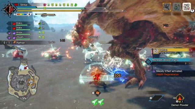 MHR:Sunbreak [PC] - Level 220 Afflicted Rathian - Exhaust Switch Axe 3'46" смотреть онлайн