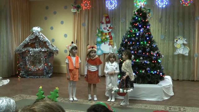 Утренник "С новым Годом" Д/с №68 "Василек" группа №7 смотреть онлайн
