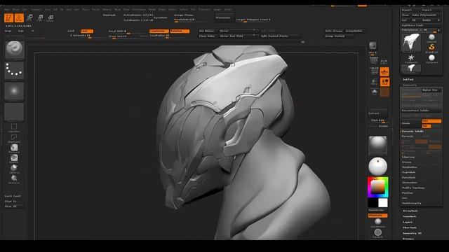 Zbrush: Alien Pilot