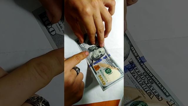 6 способов отличить банкноту наминалом 100 долларов от подленой смотреть онлайн