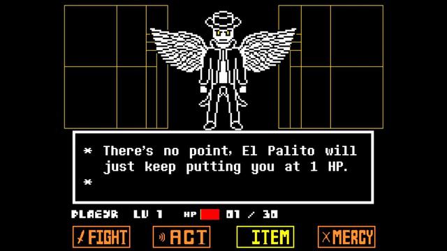 [Unitale/CYF/CYK] El Palito Encounter (Undertale FanGame) PRANK Genocide ending (WHAT!!??!?!?) смотреть онлайн
