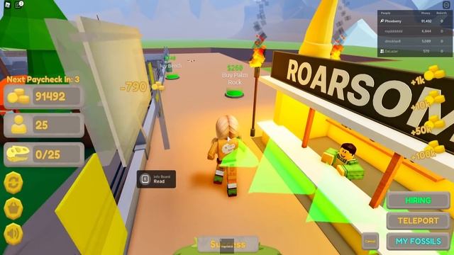? BUILDING MY *OWN* DINO ZOO! ? | Roblox Dinosaur Zoo Tycoon смотреть онлайн