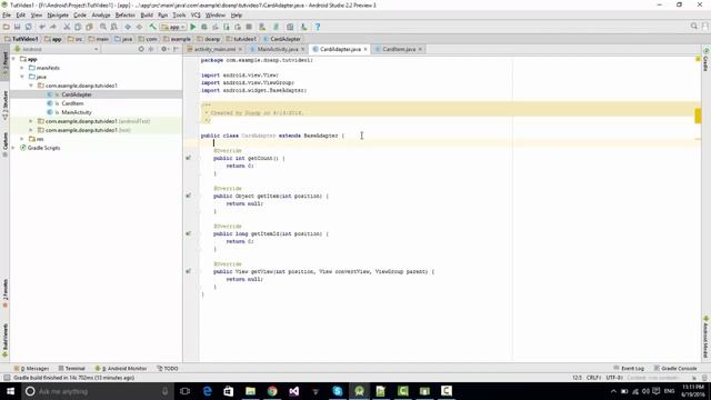 [Tut-Android][Video1] Read Json using java and Picasso android смотреть онлайн