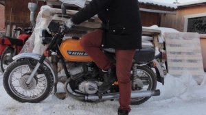 ЗАПУСК ИЖ ПЛАНЕТА 5, ИЖ ЮПИТЕР 5 ПЕРЕХОДНОЙ В МОРОЗ.