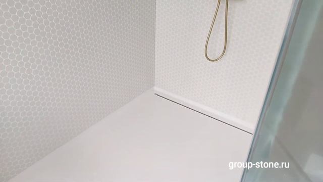 Душевой поддон из искусственного камня LG P001 | Group-Stone | смотреть онлайн