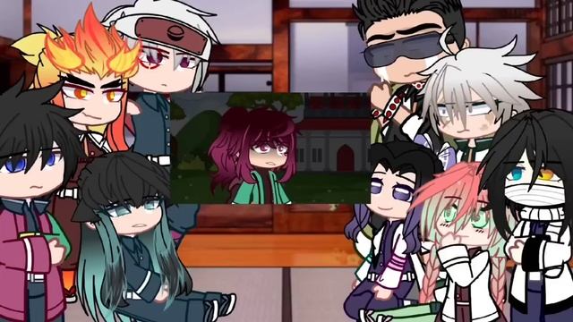 Hashiras react to What if Tanjiro never cut his hair? смотреть онлайн