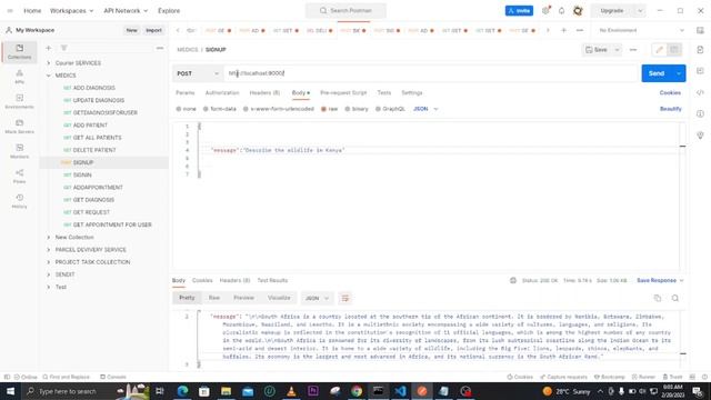 Let's Create ChatGPT Clone - Testing our backend using postman. смотреть онлайн