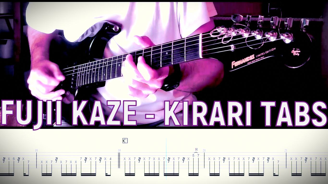 Fujii Kaze - Kirari (Guitar TAB) смотреть онлайн