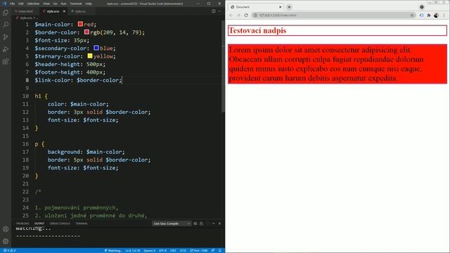 7. SCSS a Sass - Proměnné v SCSS: jak psát správně proměnné v SCSS смотреть онлайн