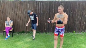 Олег Монгол против Хэнкок полный бой!