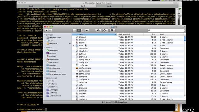 Compile Vim for Python Autocomplete смотреть онлайн