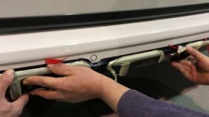 установка накладки на задний бампер ( элемент декора, диффузором и не пахнет)