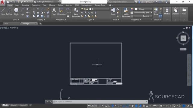 How to create title block and its template in AutoCAD - Part 2 of 2 смотреть онлайн