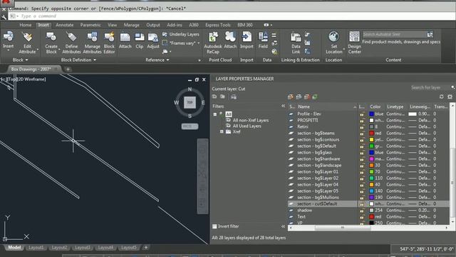 Autocad - 103 - Axon Autocad Import And Section Cut Overlay