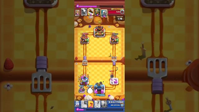 Best 3M and Golden Knight Deck In Clash Royale || Game Change Replay 🙂. смотреть онлайн