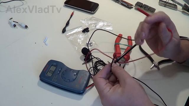 Петличный микрофон своими руками. lavalier microphone. Handmade смотреть онлайн