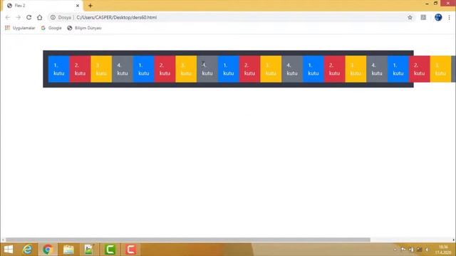Bootstrap 4 Dersleri 60 - Flex 2 смотреть онлайн