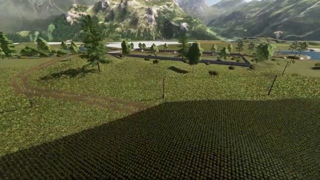 FS 22 Колхозкий колос. Новая жизнь - Обзор обновления российской карты смотреть онлайн