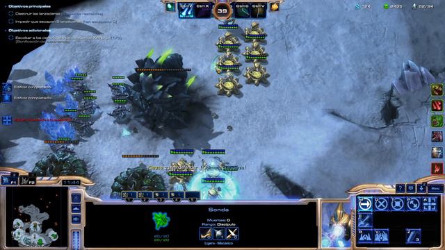 Starcraft II (Co-Op) - Mutación Semanal #005 (BRUTAL) : VIGILA LOS CIELOS смотреть онлайн
