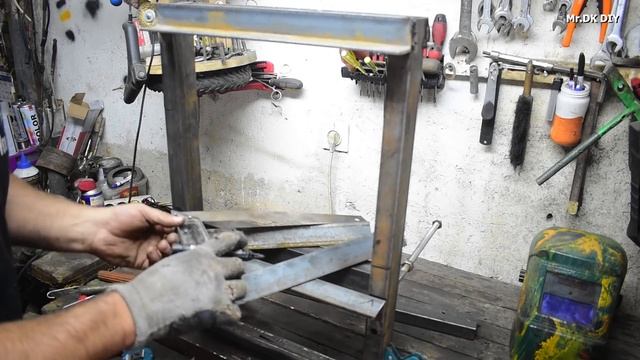 MAKING HOME-MADE HYDRAULIC PRESS 10 ton смотреть онлайн