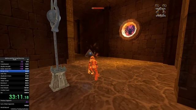 Sphinx and the Cursed Mummy (Any% Speedrun) in 1:02:01 смотреть онлайн