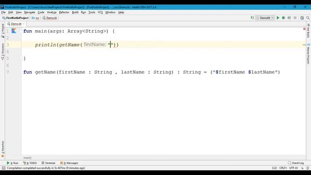 Kotlin for Beginners 22 - Functions with Arguments смотреть онлайн