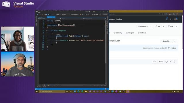 Create a .NET Core Project Template смотреть онлайн