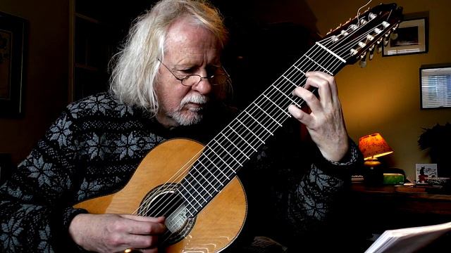Morkov Method p.21 - Study in B Major - Russian 7-string guitar - Rob MacKillop смотреть онлайн