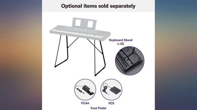 Yamaha PSR-EW310 76-key Portable Keyboard (Power Adapter Sold Separately) review смотреть онлайн