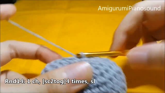 Amigurumi Crochet Pusheen Tutorial смотреть онлайн