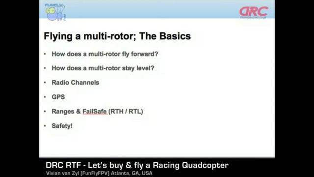 Racing FPV RTF Build Workshop (1 Hr) Presentation смотреть онлайн