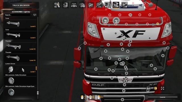 ETS2 (1.33) | "DAF XF 105" v6.4 by vad&k - review смотреть онлайн