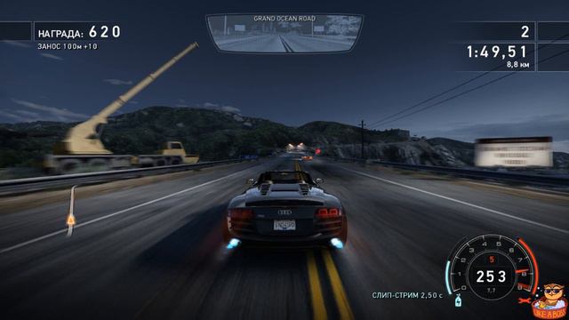 NFS 2010 Audi R8 Spyder vc Lamborghini Gallardo смотреть онлайн