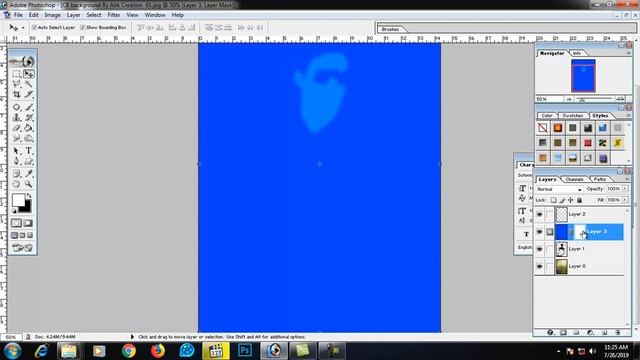 Photoshop background editing effects tutorial #22 смотреть онлайн