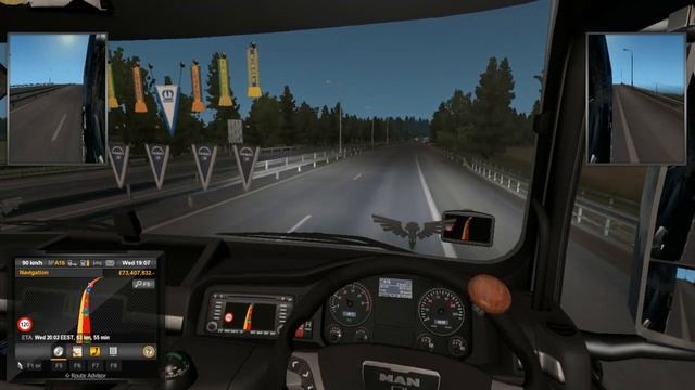 ETS2 TruckersMP : One Truck Family Event: Bonus Delivery #10 - Frankfurt to Helsinki Pt 2 of 2 смотреть онлайн