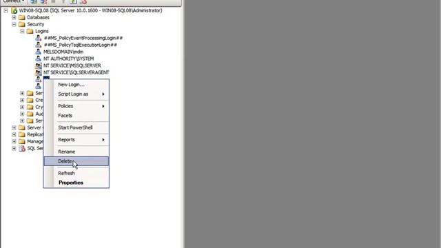 Video07 -- SQL Server 2008 Security смотреть онлайн