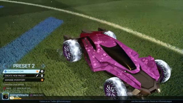 Rocket League® Purple K2's on Mantis and Bubbly смотреть онлайн